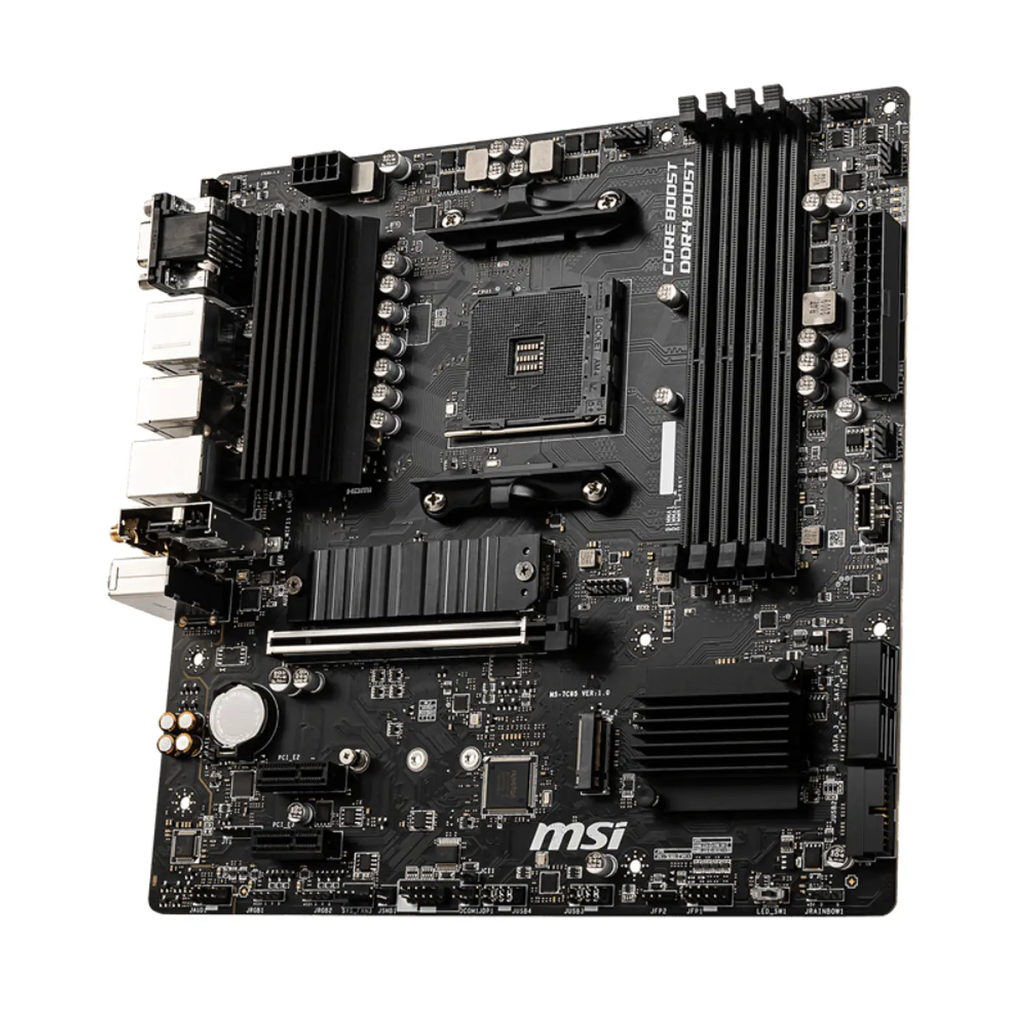 Placa Madre MSI B550M PRO-VDH WIFI Socket AM4, 4xDDR4, Ryzen 3