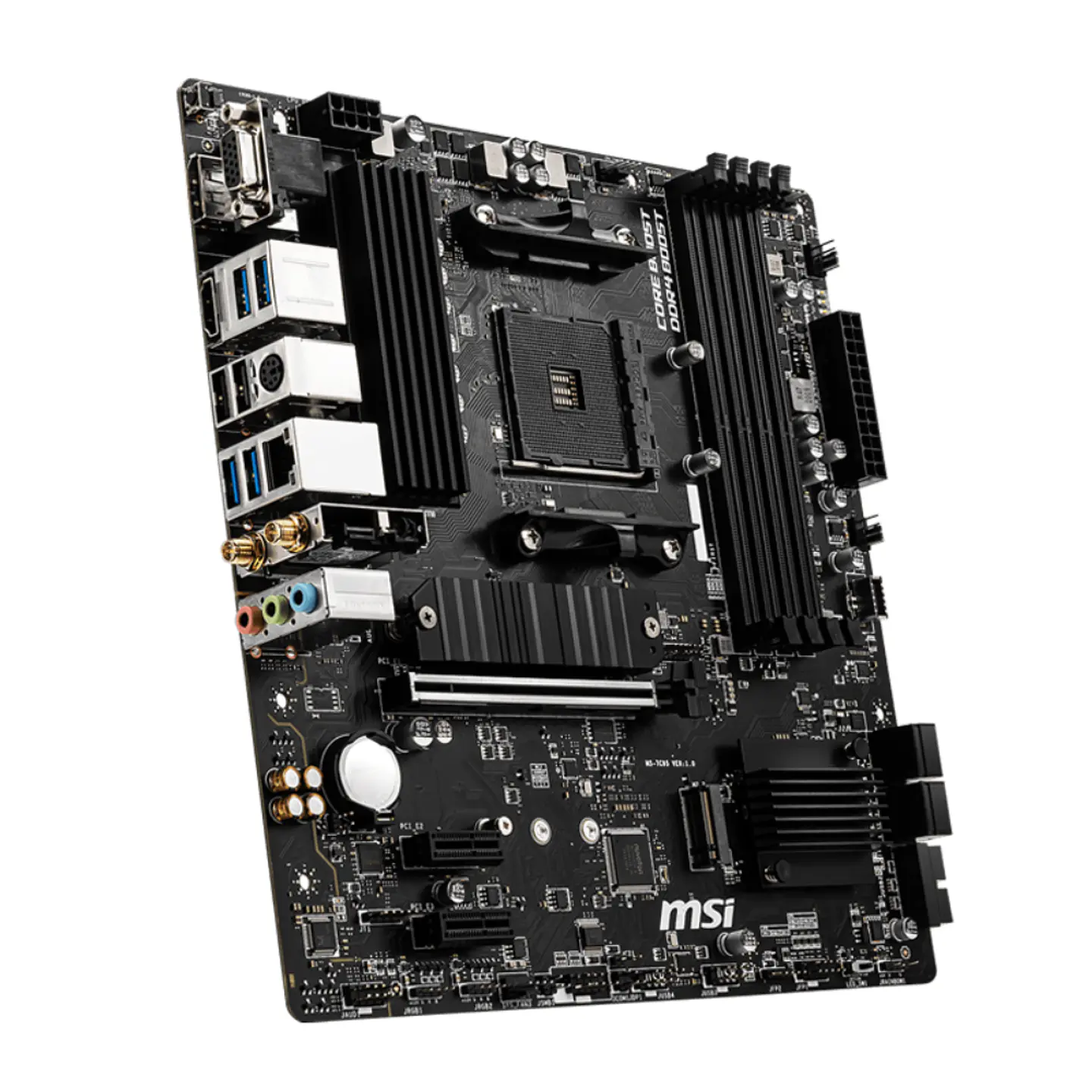 Placa Madre MSI B550M PRO-VDH WIFI Socket AM4, 4xDDR4, Ryzen 4