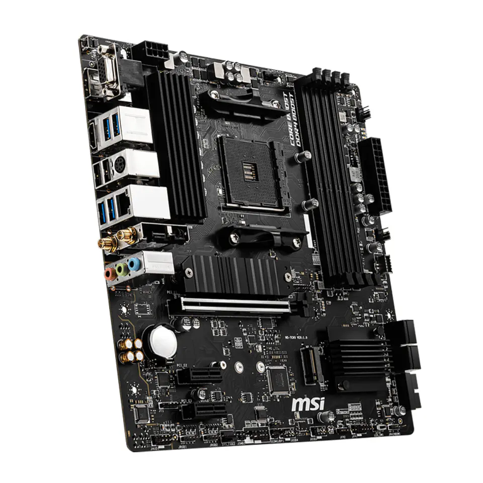 Placa Madre MSI B550M PRO-VDH WIFI Socket AM4, 4xDDR4, Ryzen 4