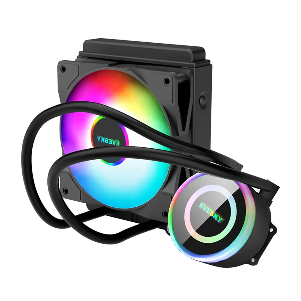 Refrigeración Líquida EveSky - 120 (Bomba RGB, Intel-AMD) 1