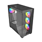 Gabinete Newgen Radiant 01 Glass ATX, 4 cooler RGB + control - Miniatura 7