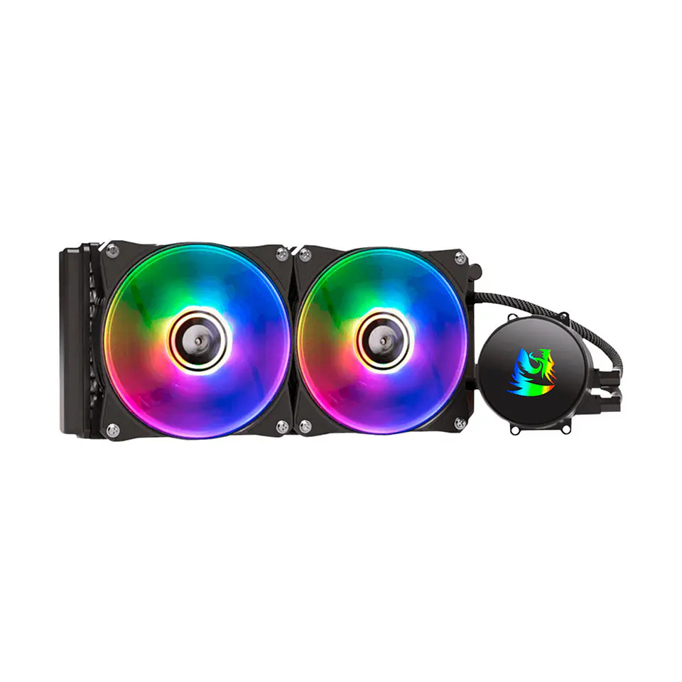 Refrigeración Líquida Redragon Effect X (RGB, 240mm, Intel/AMD) 1