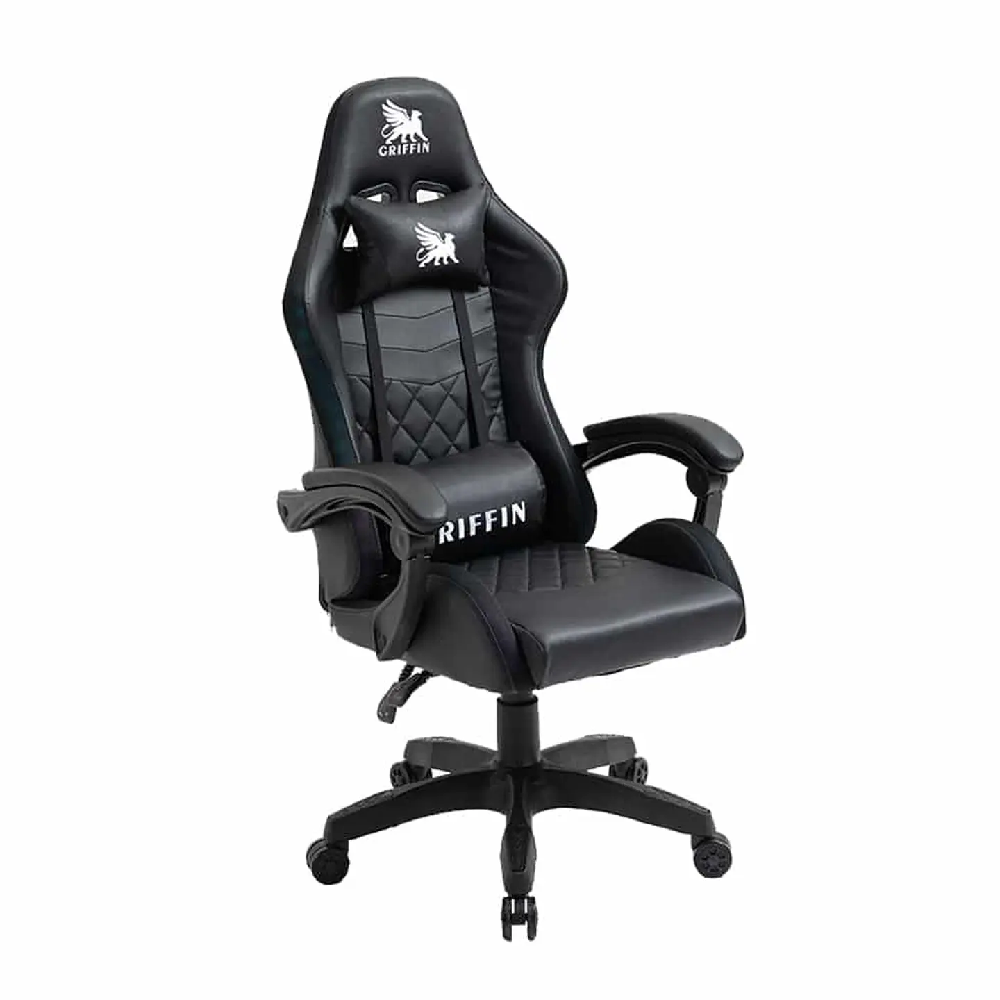 Silla de escritorio Ultimate Griffin Gamer RGB con Alfombra 9