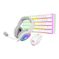 Kit Gamer Redragon 3 en 1 - S129W (Teclado + Audífonos + Mouse) - White RGB - Miniatura 2