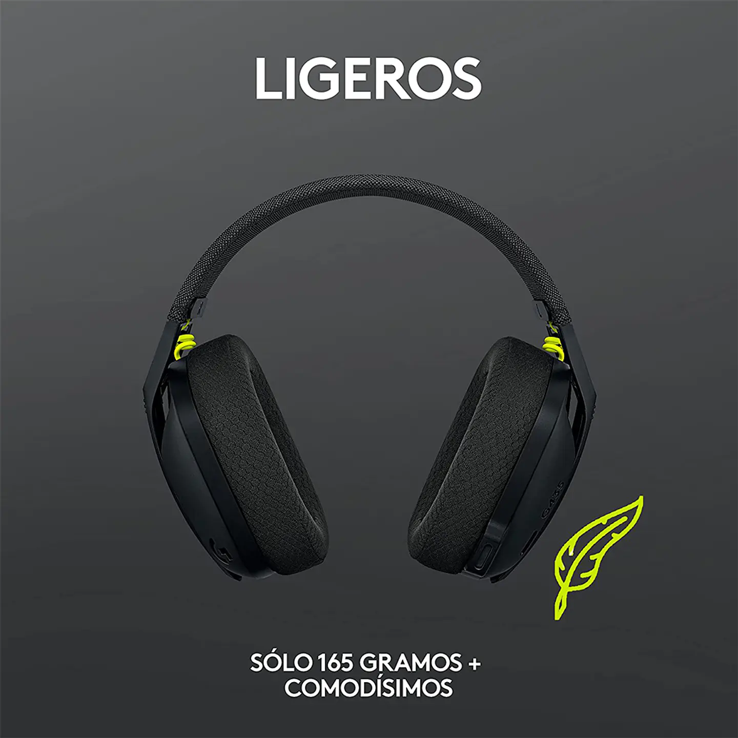 Audífonos Gamer Inalámbricos Logitech G435 (Dongle USB, Bluetooth) - Negro 2