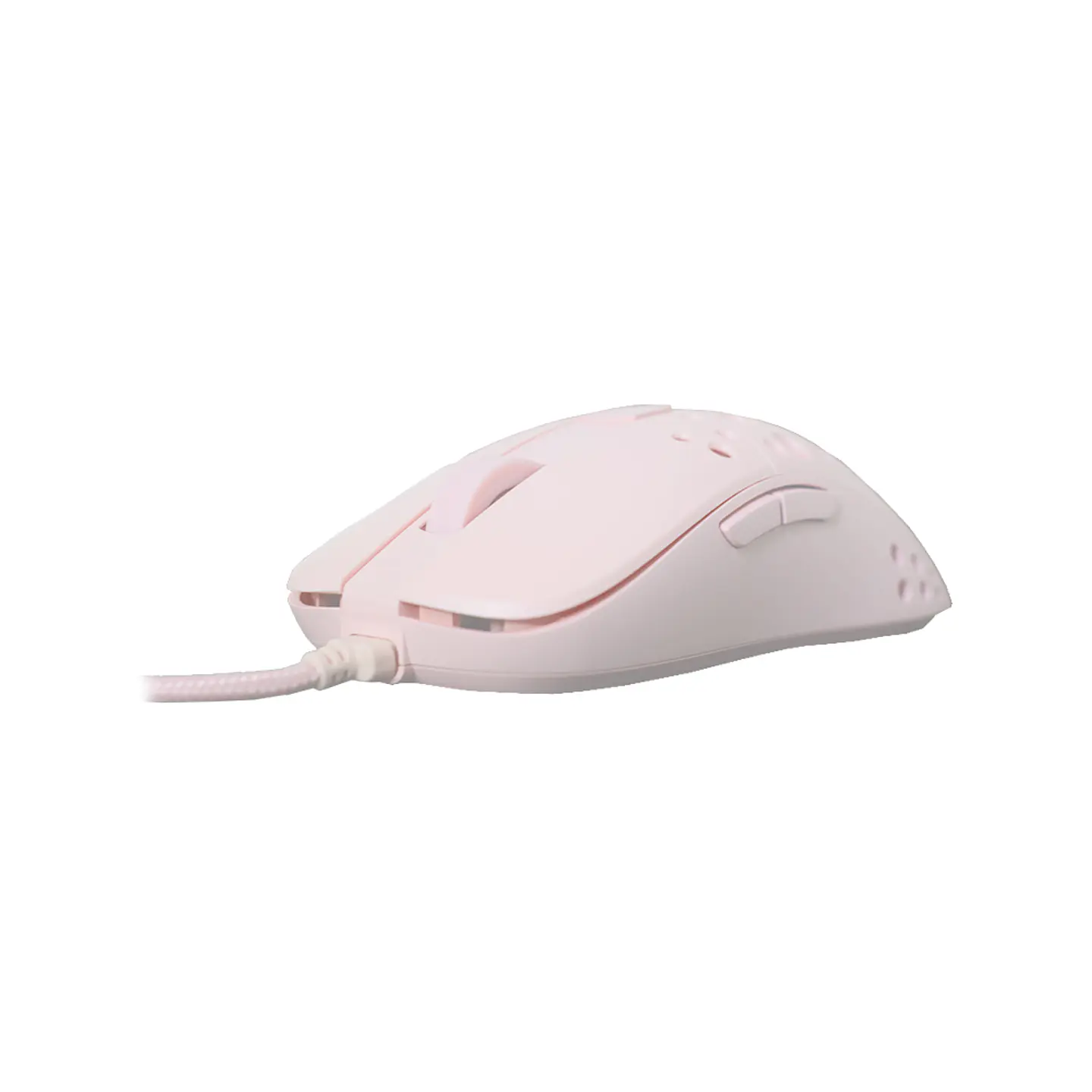 Mouse Gamer Cool Lights MK-905 (1600-3200 DPI, RGB, Rosado) 1