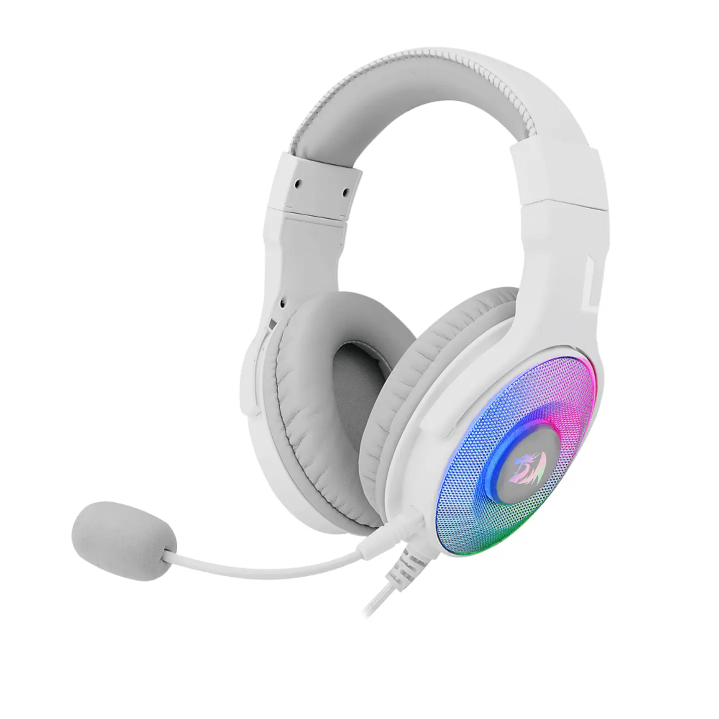 Kit Gamer Redragon 3 en 1 - S129W (Teclado + Audífonos + Mouse) - White RGB 4