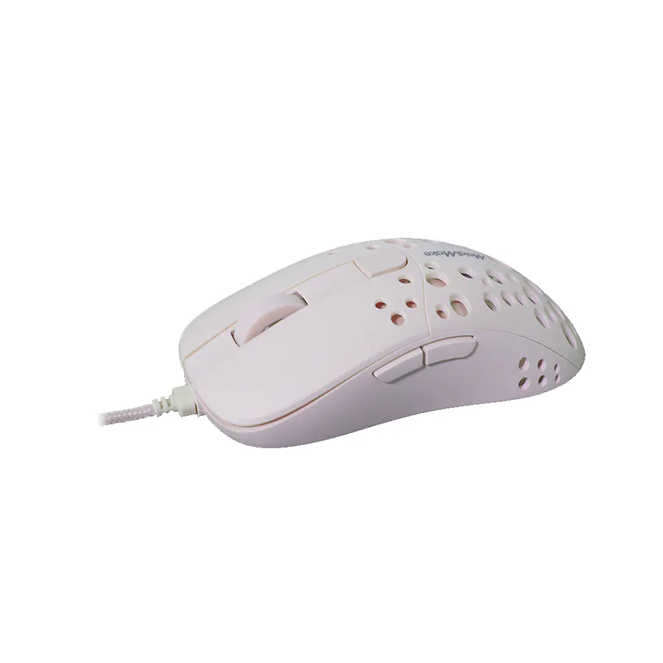 Mouse Gamer Cool Lights MK-905 (1600-3200 DPI, RGB, Rosado) 2