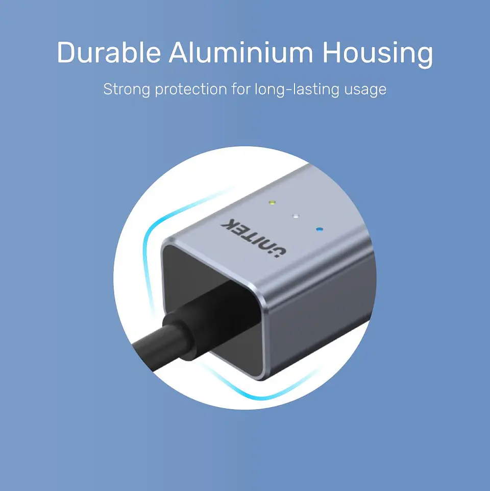 Adaptador USB 3.0 a Gigabit Ethernet con adaptador USB-C 5