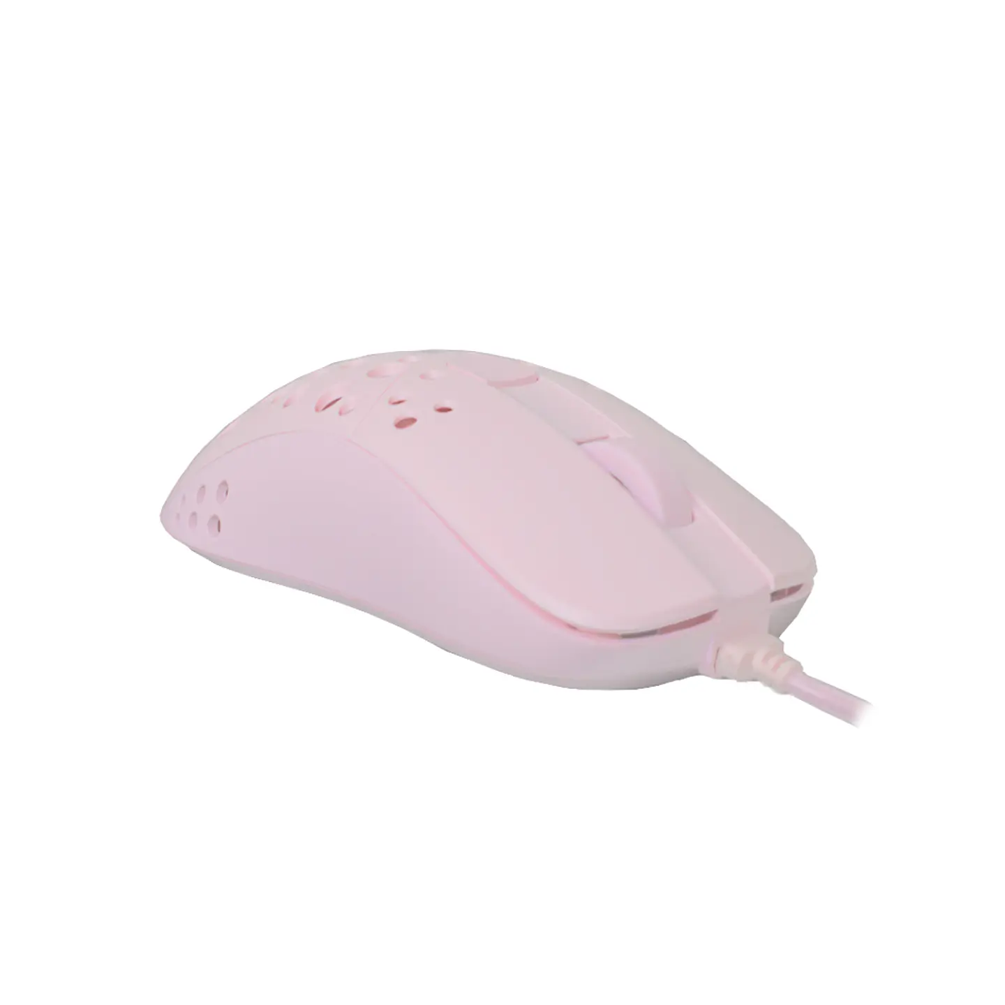 Mouse Gamer Cool Lights MK-905 (1600-3200 DPI, RGB, Rosado) 3