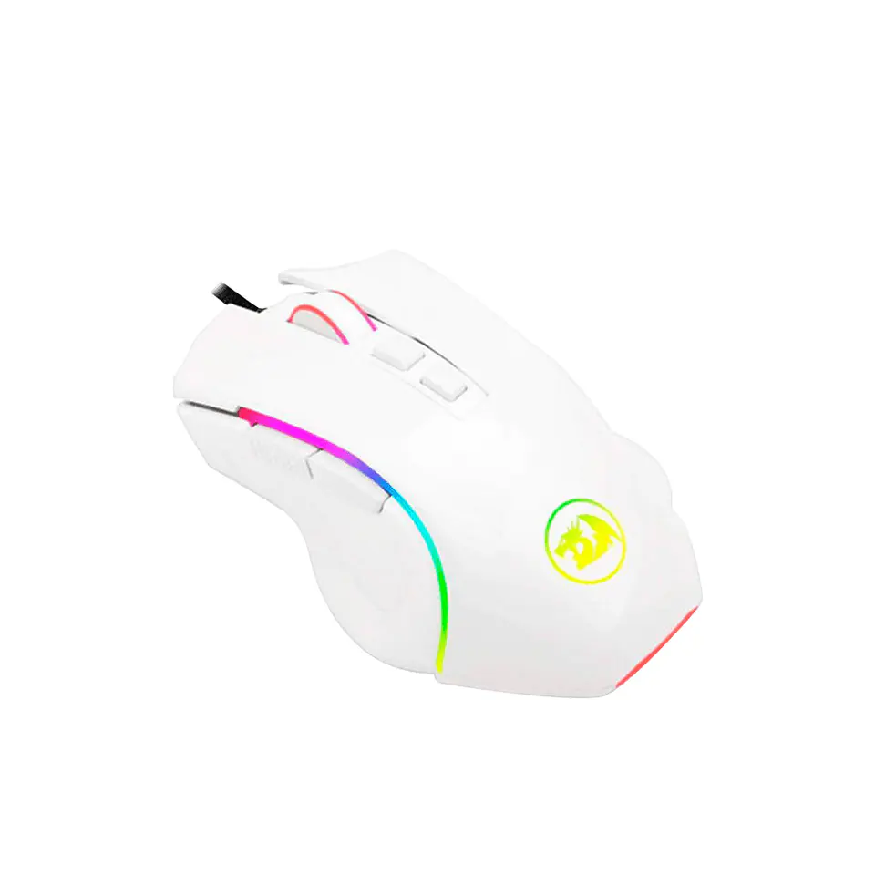 Kit Gamer Redragon 3 en 1 - S129W (Teclado + Audífonos + Mouse) - White RGB 6