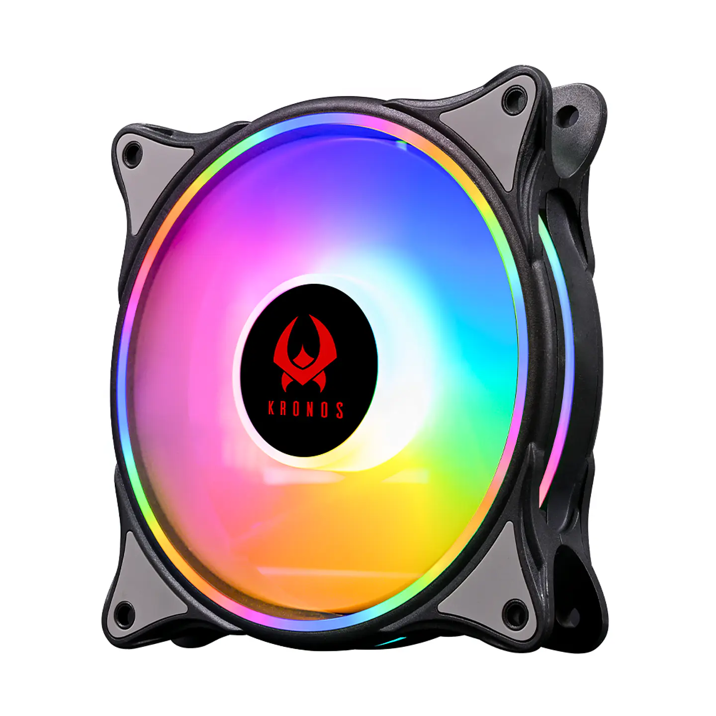 Ventilador ARGB Gabinete Kronos Aeolus Black, 120mm, 6 pines 1