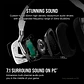 Audífonos Wireless Gamer Corsair Void RGB Elite 7.1, Blanco - Miniatura 2