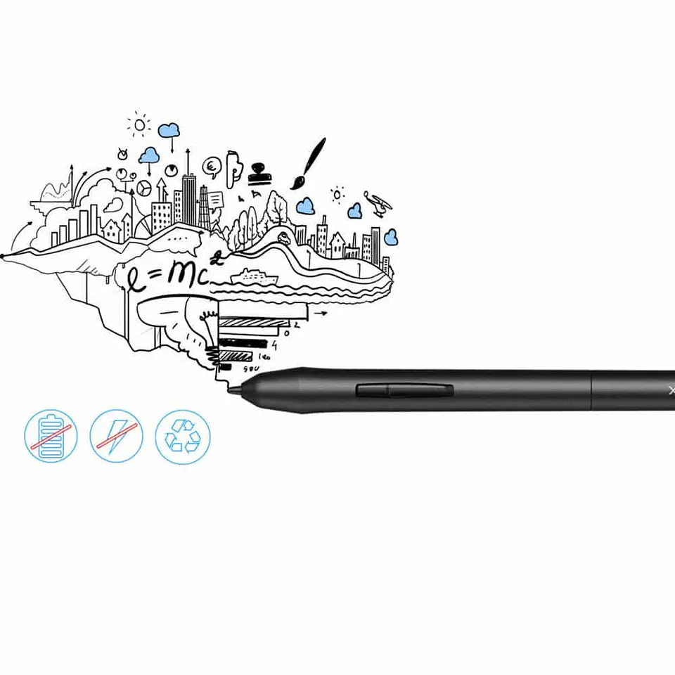 Tableta digitalizadora XP-Pen Star 03V2, USB, Lápiz ergonómico (Windows/Mac) 5