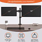 Soporte Doble para Monitor (2 Brazos, hasta 8 Kg, 13“ a 27“) - Miniatura 6