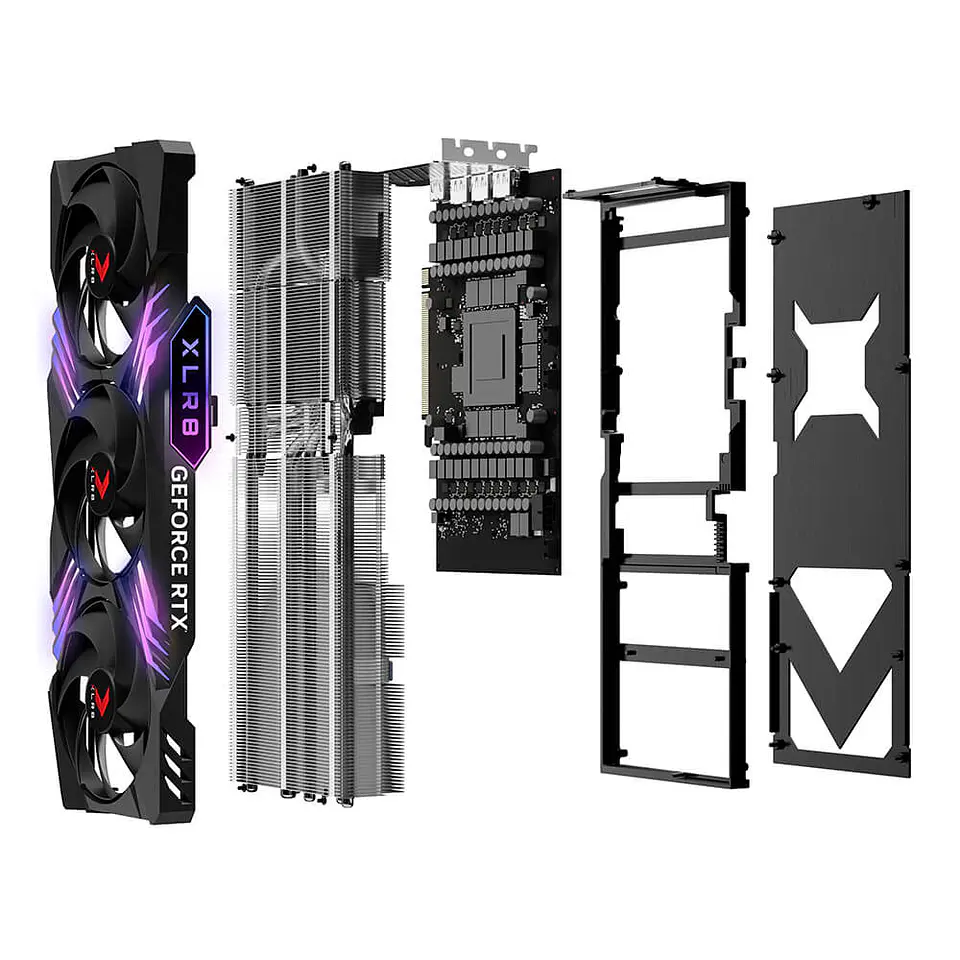 Tarjeta Gráfica PNY RTX 4090 24GB XLR8 Gaming VERTO EPIC-X RGB OC 3