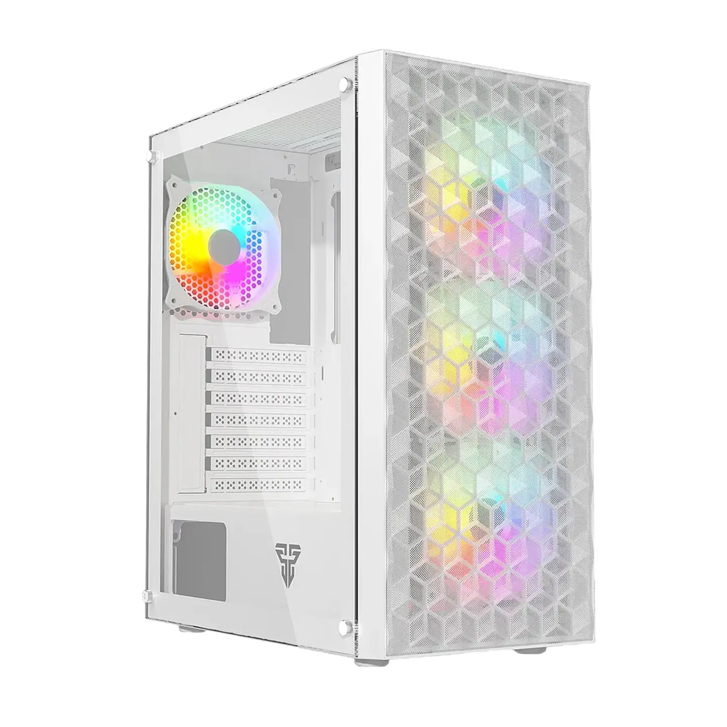 Gabinete Fantech CG83 Aero Space ATX, Panel Vidrio, 4 coolers 1