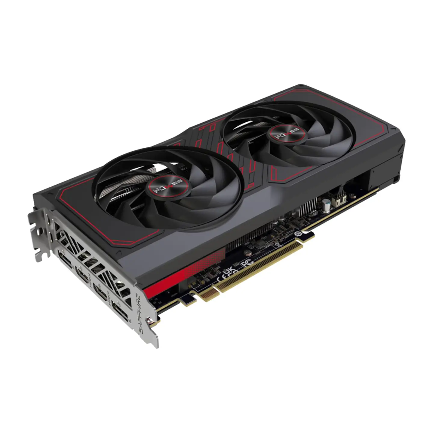 Tarjeta de video Sapphire PULSE AMD Radeon RX 7600 XT 16GB 4