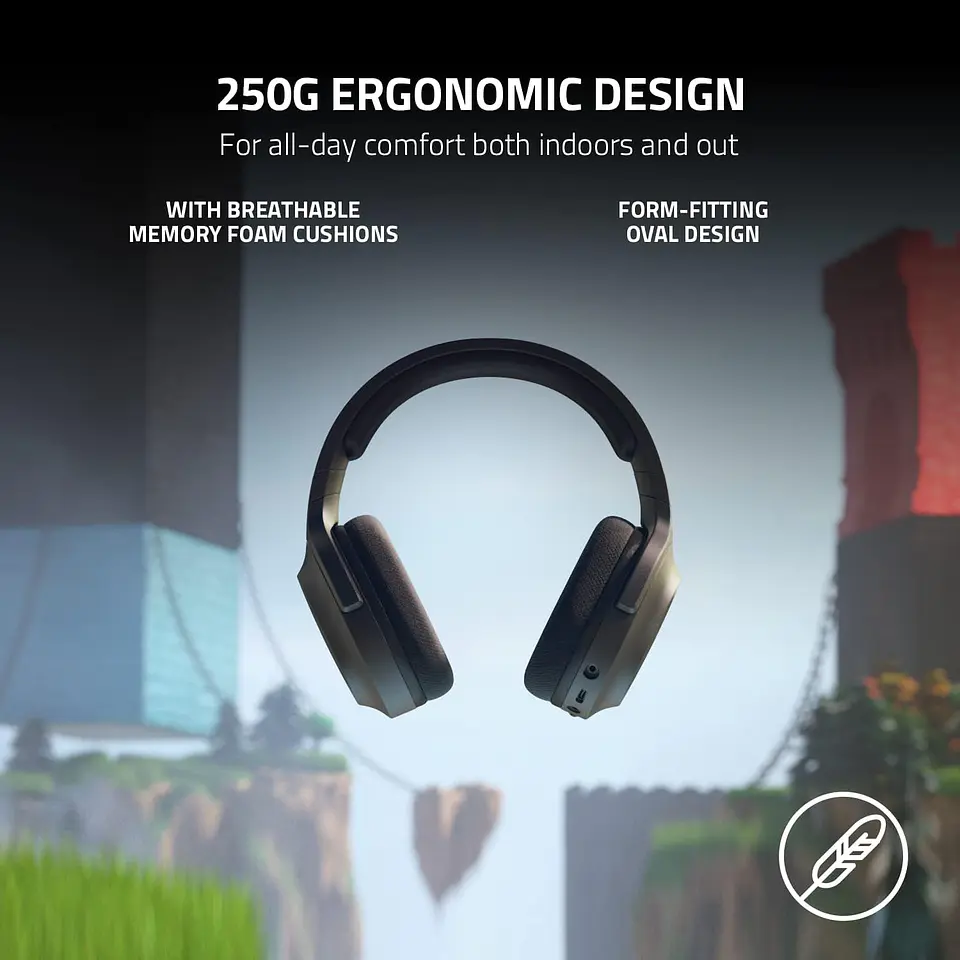 Audífonos Razer Barracuda X 2022, 7.1, BT/Dongle USB, Negro 2