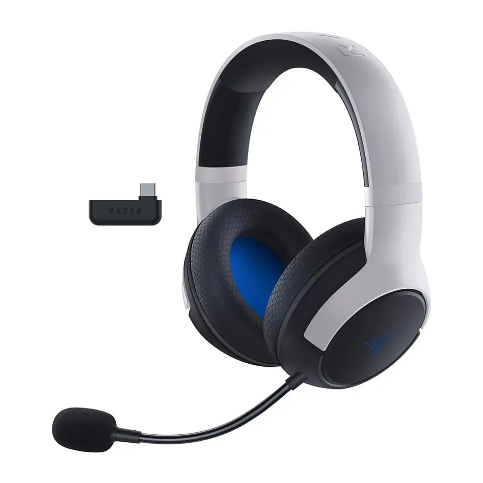 Audifonos Inalámbrico Razer Kaira White, PS 5, SmartSwitch 3