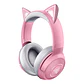 Audífonos Razer Kraken Kitty Quartz, Bluetooth, Rosado - Miniatura 1