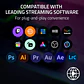 Controladora Streaming Razer Stream Controller X, 15 Botones - Miniatura 3
