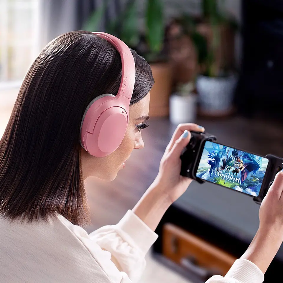 Audífonos Inalámbricos Razer Opus X - Quartz, ANC, Bluetooth 6