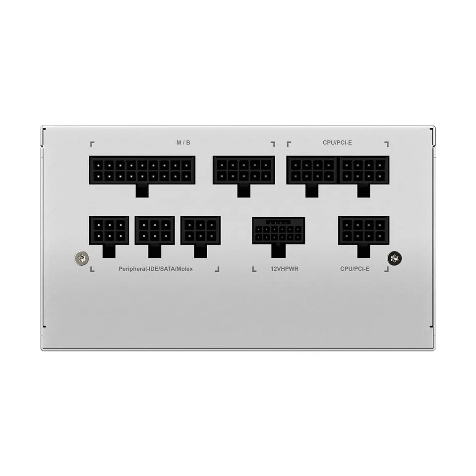 Fuente de Poder Gigabyte UD850GM PG5W 850W Modular, 80+ Gold - Blanca 7