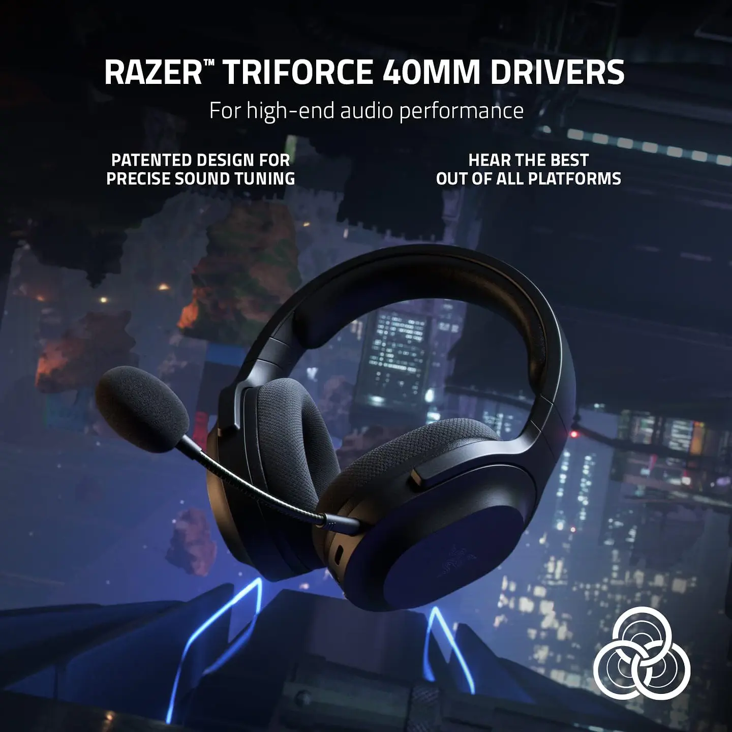 Audífonos Razer Barracuda X 2022, 7.1, BT/Dongle USB, Negro 5