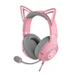 Audífonos Razer Kraken Kitty V2, USB, Chroma RGB, Quartz - Miniatura 4