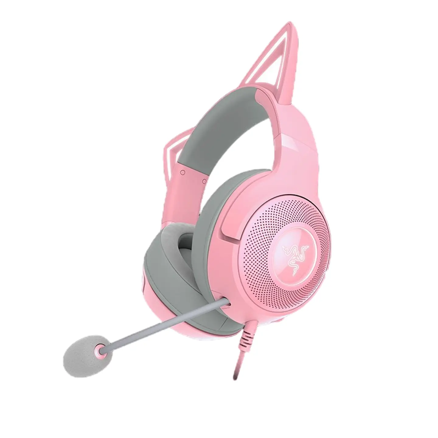 Audífonos Razer Kraken Kitty V2, USB, Chroma RGB, Quartz 5