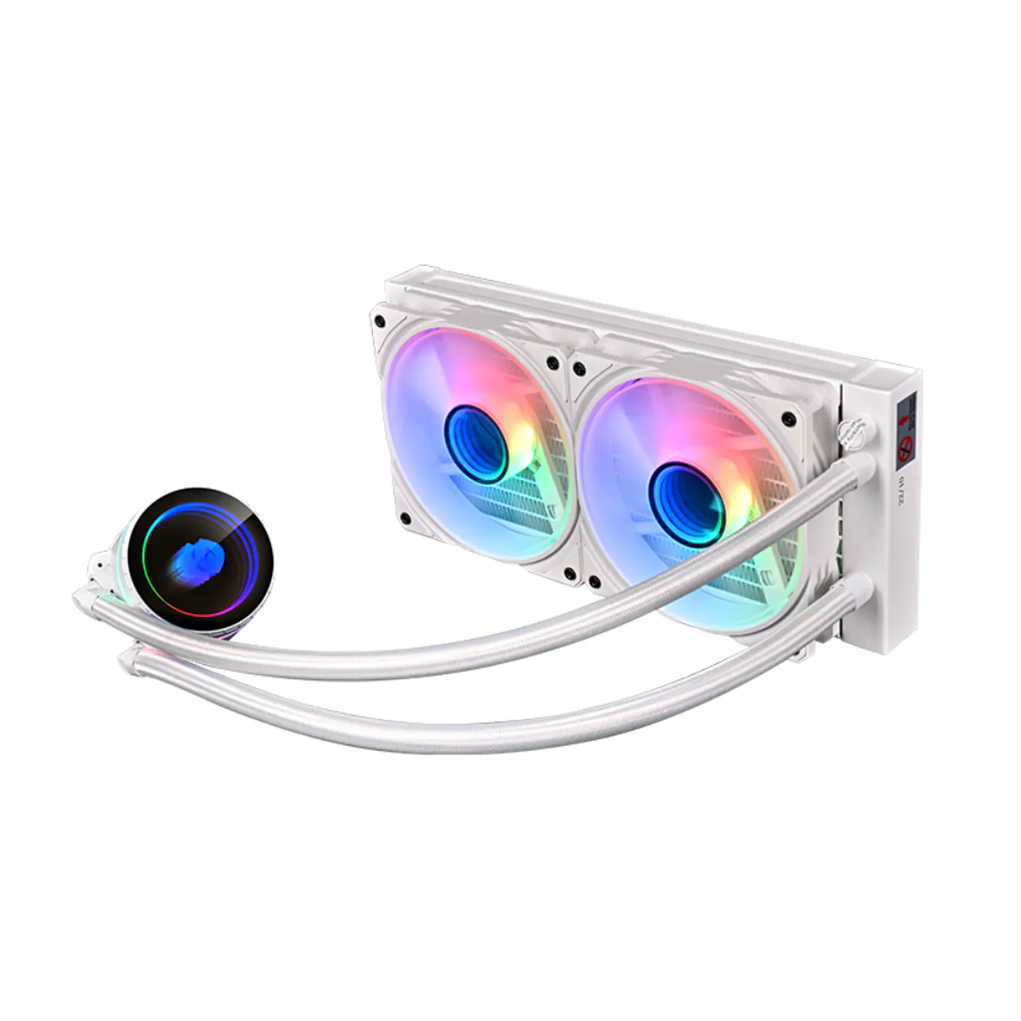 Refrigeración Líquida Wjcoolman UFO 240mm ARGB sincronizable (Intel / AMD) - Whi 1