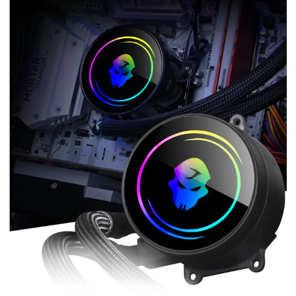 Refrigeración Líquida Wjcoolman UFO 360mm ARGB sincronizable (Intel / AMD) 2