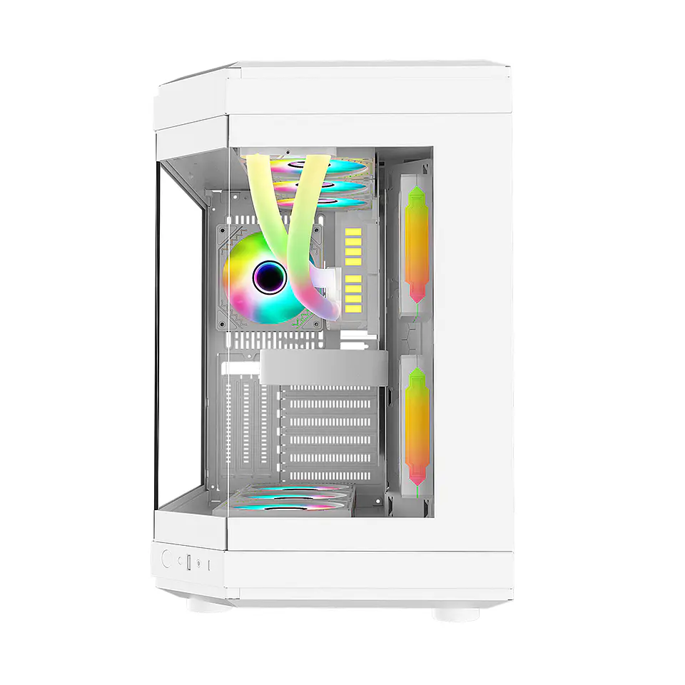 Gabinete Kronos Atlantis ATX Vidrio Templado, USB 3.0, White 3