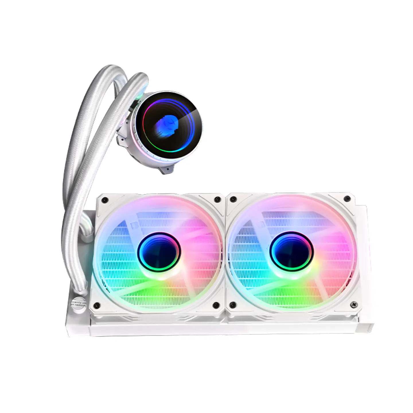 Refrigeración Líquida Wjcoolman UFO 240mm ARGB sincronizable (Intel / AMD) - Whi 3