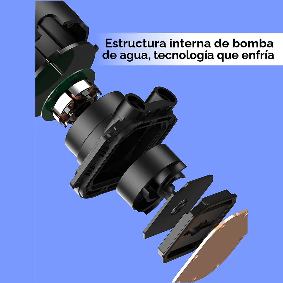 Refrigeración Líquida Wjcoolman UFO 360mm ARGB sincronizable (Intel / AMD) 4