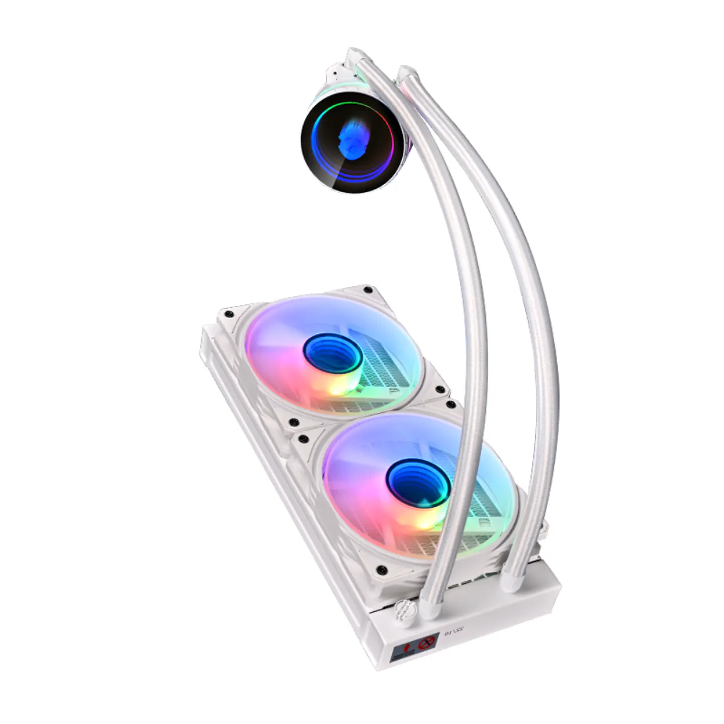 Refrigeración Líquida Wjcoolman UFO 240mm ARGB sincronizable (Intel / AMD) - Whi 4