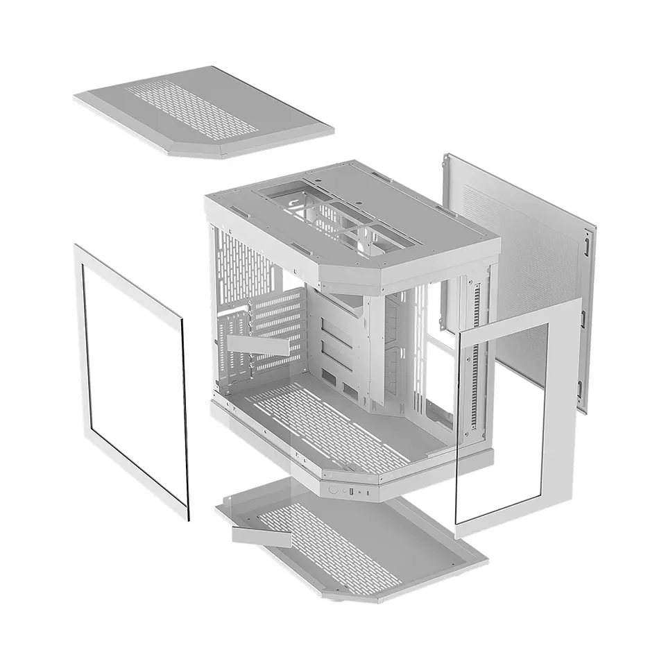 Gabinete Kronos Atlantis ATX Vidrio Templado, USB 3.0, White 6