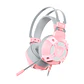 Audífono Gamer Fantech HG11 Captain 7.1 Gaming RGB Sakura Ed - Miniatura 1