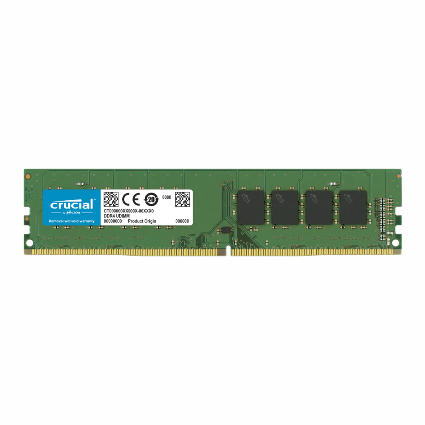 Memoria Ram Crucial, DDR4 – 16GB, 2666MHz , DIMM, CL22 – Pc 1