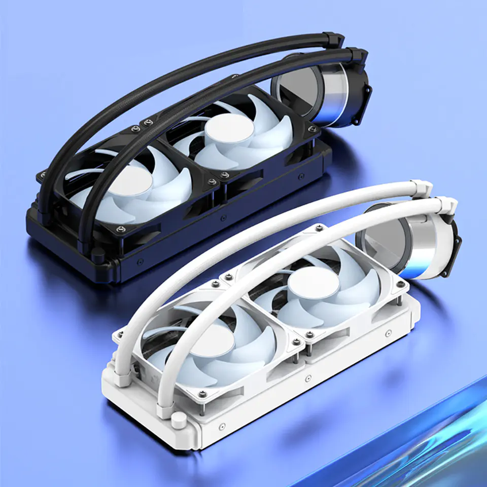 Refrigeración Líquida Wjcoolman UFO 240mm ARGB sincronizable (Intel / AMD) - Whi 8