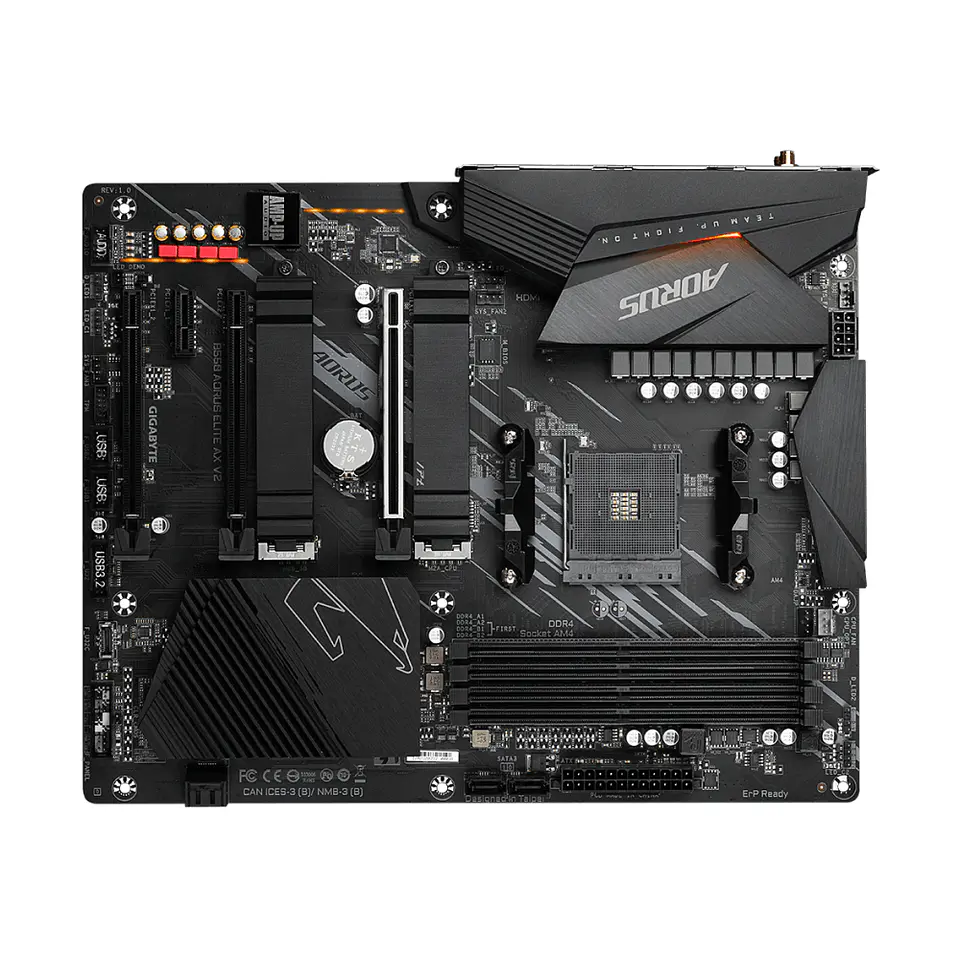 Placa Madre Gigabyte B550 AORUS ELITE AX V2 - para Ryzen AM4 3