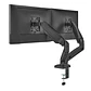 Brazo Soporte De Escritorio Doble Para 2 Monitores ajustable - Miniatura 4