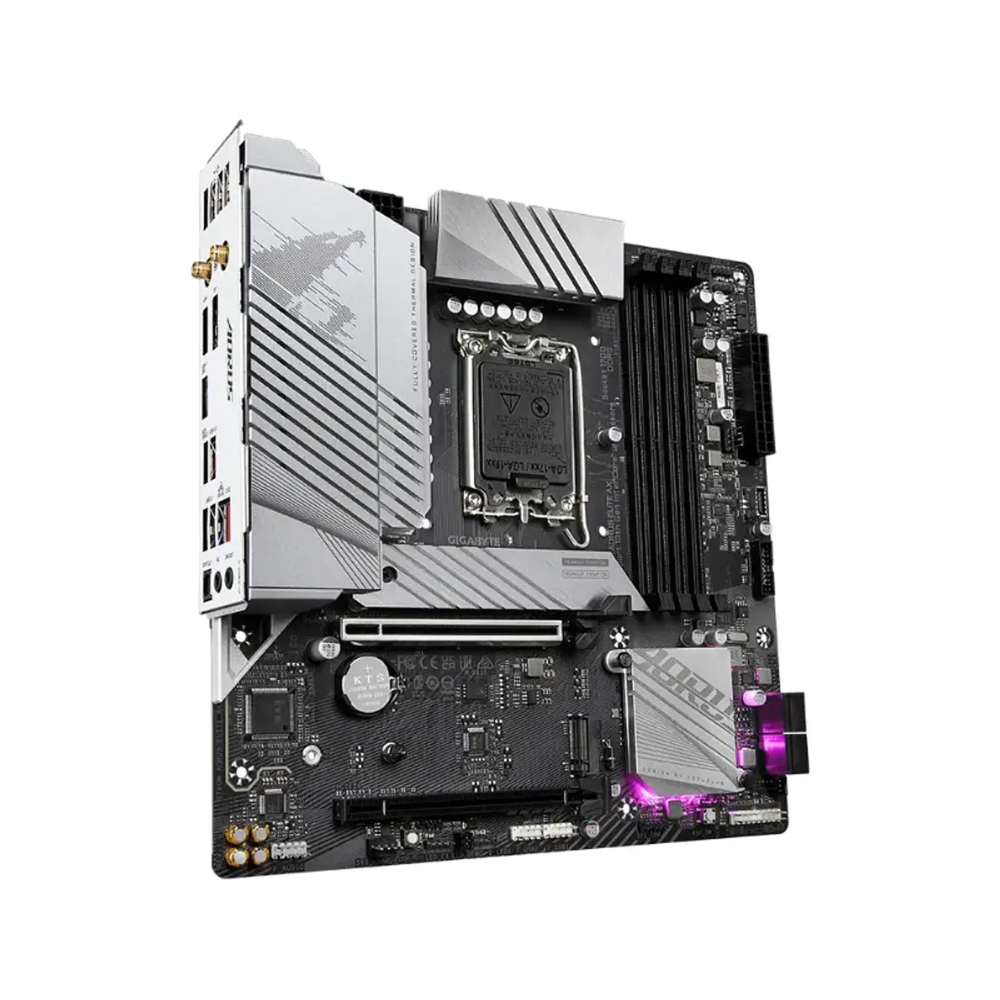Placa Madre AORUS B760M ELITE AX, LGA1700, DDR5 mATX 3
