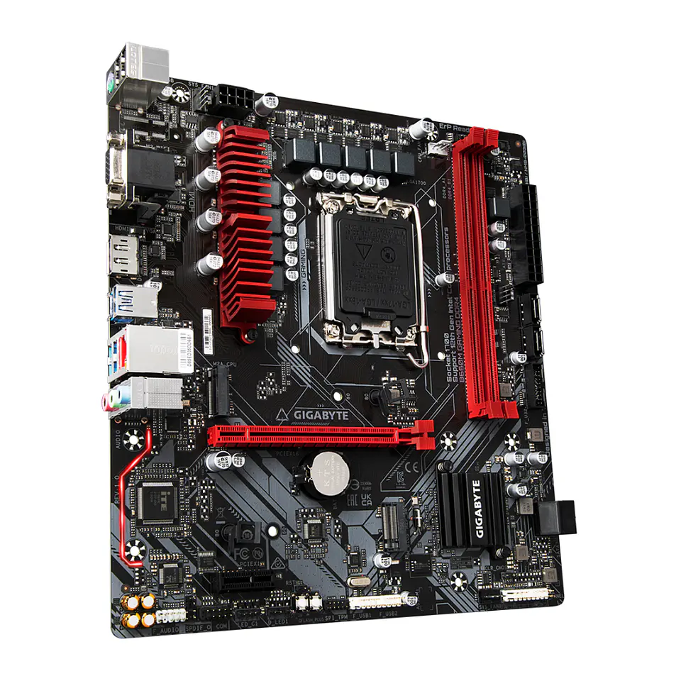 Placa Madre Gigabyte B660M GAMING DDR4 (LGA1700, DDR4 4000/5333MHz, M.2x2, micro 2