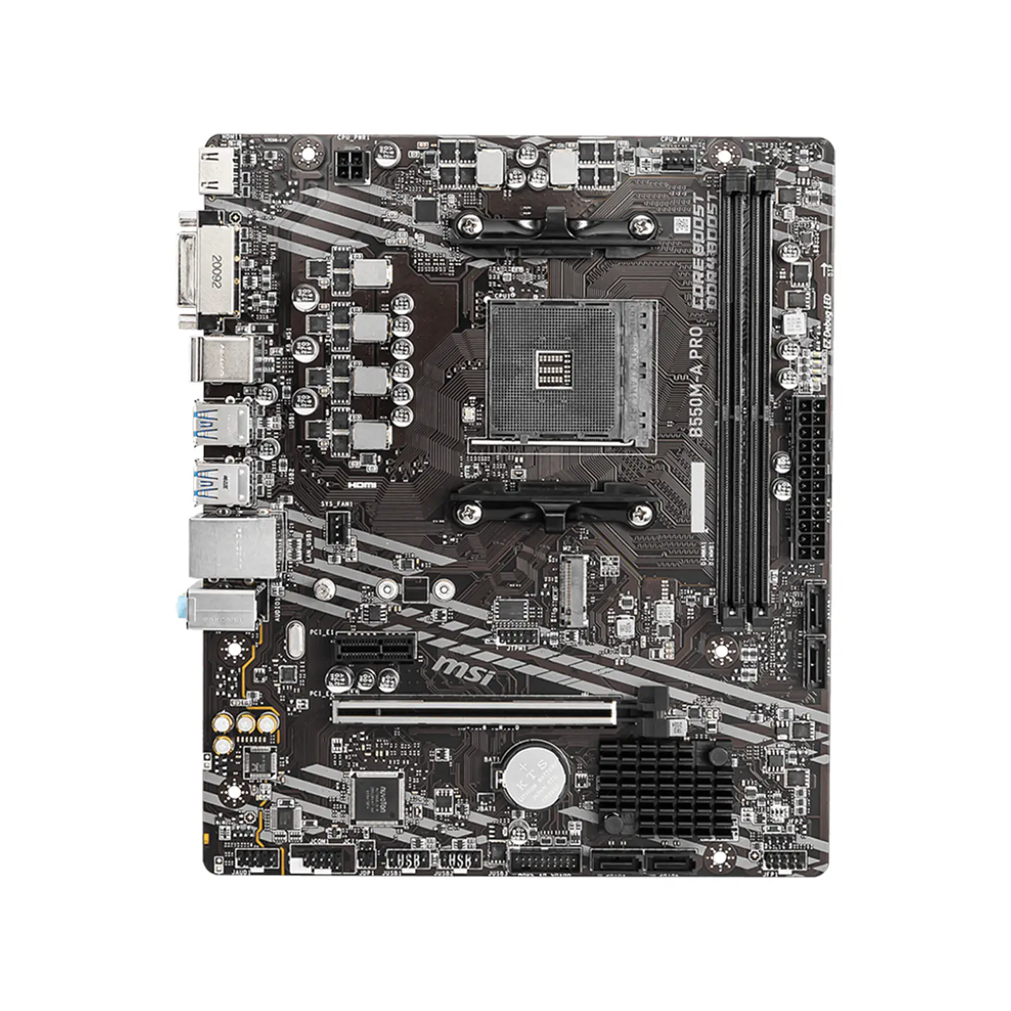 Placa Madre MSI B550M-A PRO, AM4, DDR4,, M2, Micro-ATX 2
