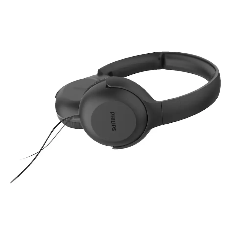 Audífonos Philips con micrófono TAUH201K (Jack 3.5mm, Negro) ideal Pc, Ps4 3