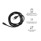 Cable Carga rápida reforzado de 2 mts para IPhone, IPad -USB - Miniatura 3