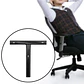 Repuesto soporte de respaldo en T para silla oficina y gamer - Miniatura 2
