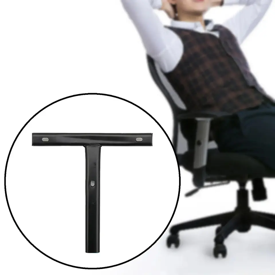 Repuesto soporte de respaldo en T para silla oficina y gamer 2